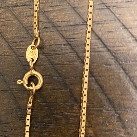 LOUIS VUITTON Lock & Key w/14K Gold Necklace - Picture 6 of 8